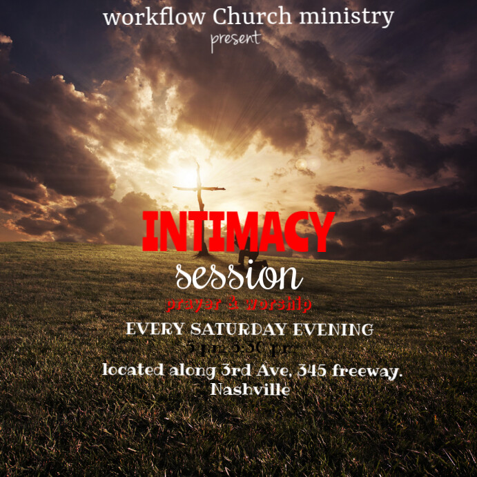 Intimacy session Сообщение Instagram template