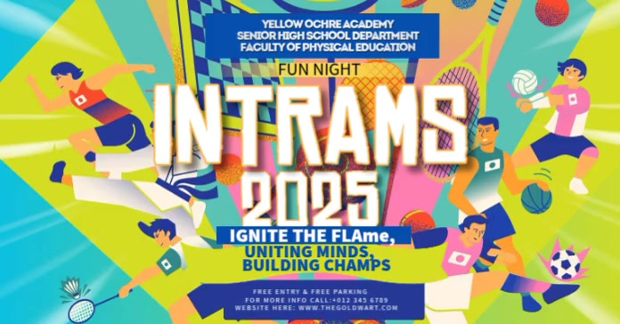 Intrams 2025 - Ignite the Flame Template | PosterMyWall