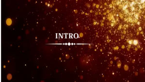 Intro background video YouTube-miniature template