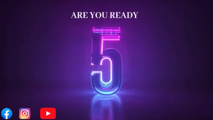 Countdown Event Digital Display Template | PosterMyWall