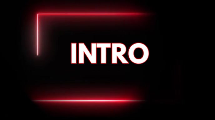 Intro Display digitale (16:9) template