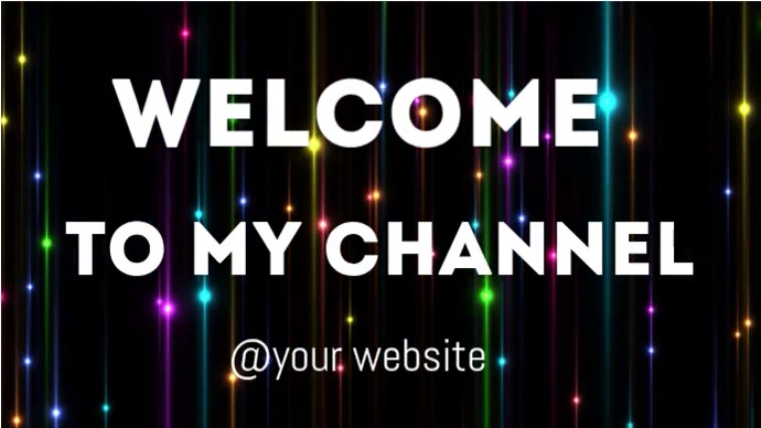 Channel Welcome Digital Display Template | PosterMyWall