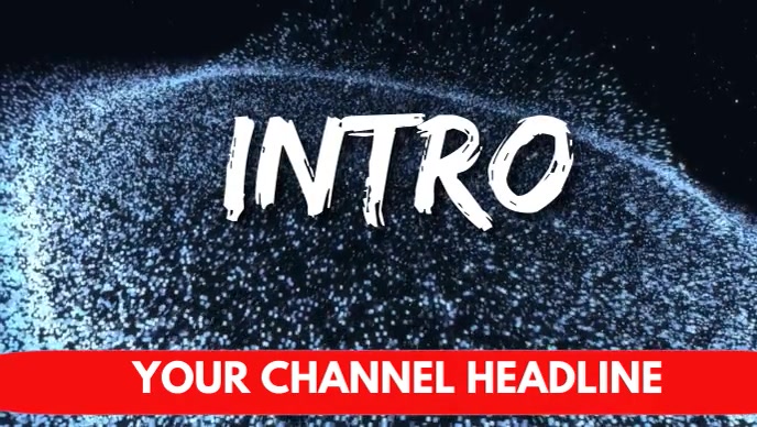 INTRO FOR YOU YUBE CHANNEL YouTube Thumbnail template