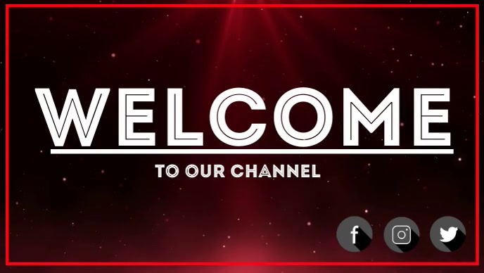 INTRO FOR YOUTUBE CHANNEL Template | PosterMyWall