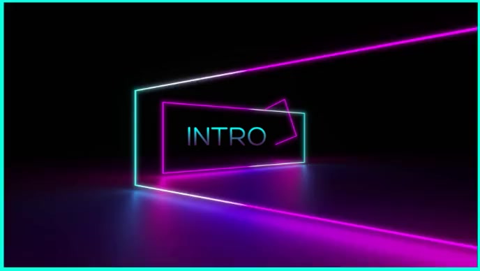intro for youtube channel with triangle lines Template | PosterMyWall