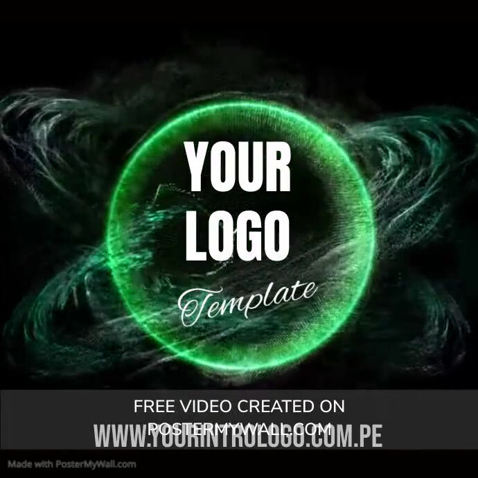 Modèle INTRO LOGO ANIMATED VIDEO | PosterMyWall