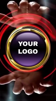 intro logo hands Digital Display (9:16) template