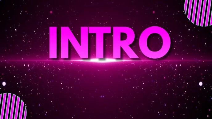 INTRO OUTRO VEDIO Template | PosterMyWall