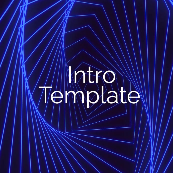 intro template | PosterMyWall