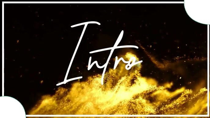 Introduction Video Background Thumbnail Intro Template Vedio | PosterMyWall