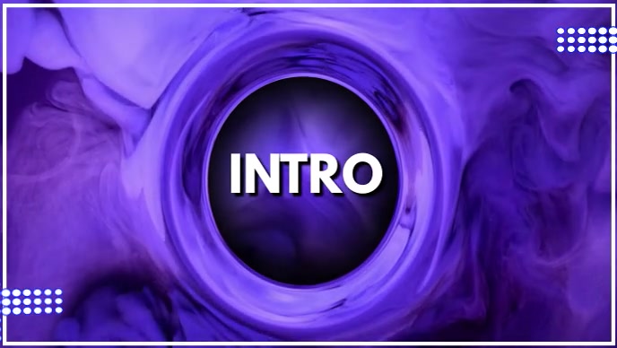 INTRO VEDIO TEMPLATE | PosterMyWall