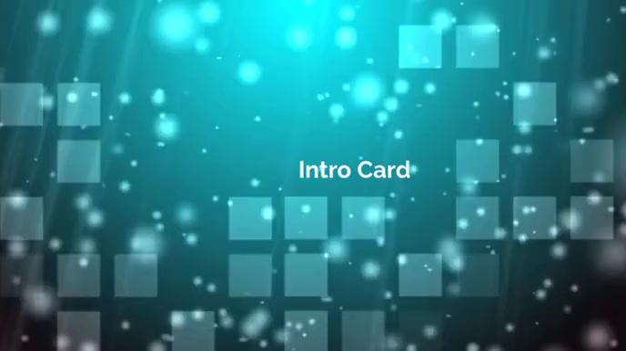 Intro video and background video template | PosterMyWall