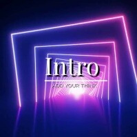 INTRO BACKGROUND Template | PosterMyWall