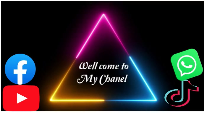 Social Media Channel Welcome Template | PosterMyWall
