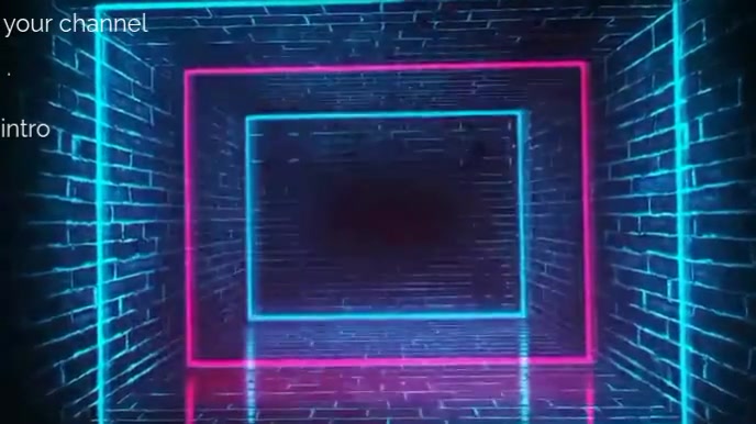 Intro videos Digital Display (16:9) template