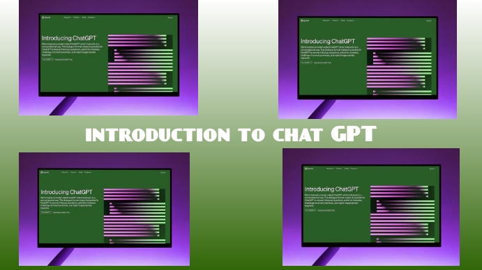 introduction to chat GPT Template | PosterMyWall