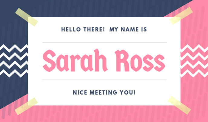 Introductory Personalized Tag Template | PosterMyWall