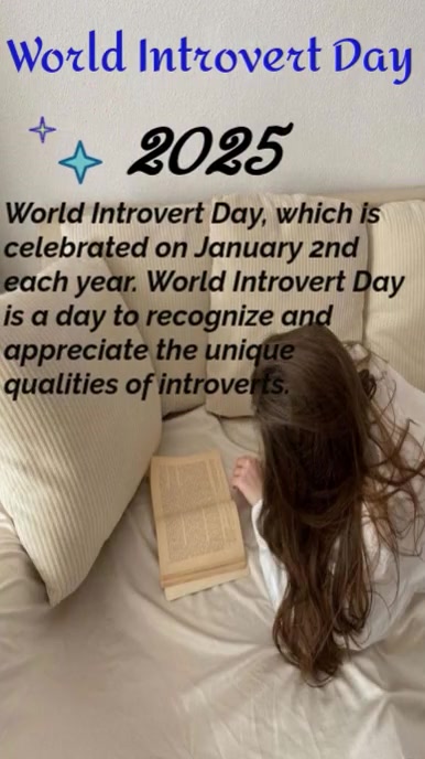 World Introvert Day Template | PosterMyWall