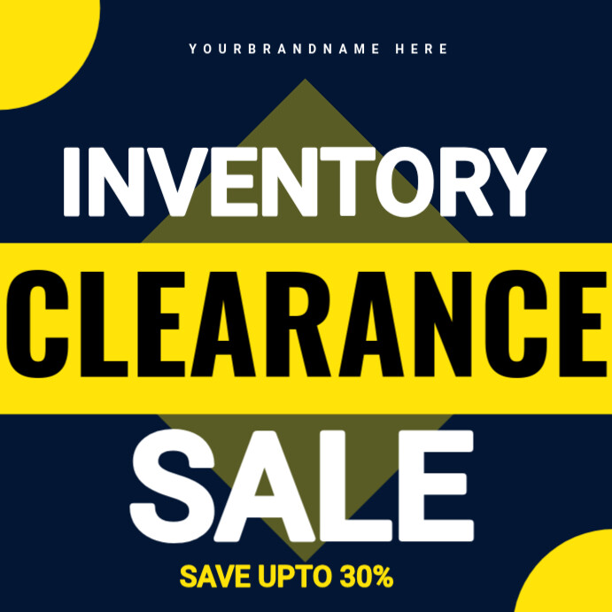 Inventory Clearance Sale Poster Template PosterMyWall inventory-clearance-sale-poster-template-postermywall