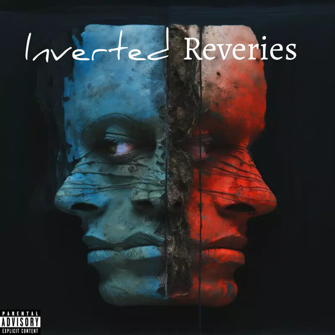 Am Cover Inverted Colors Inverted Reveries alternative experimental ro Template | PosterMyWall