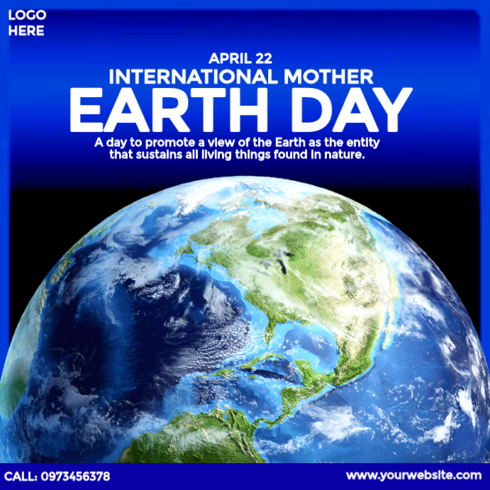 Invest In Our Planet Template | PosterMyWall