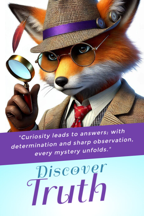 Investigation Template | PosterMyWall