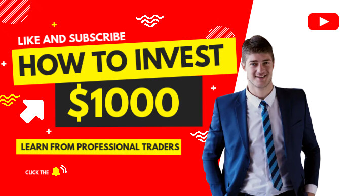investing and forex trading youtube thumbnail Template | PosterMyWall