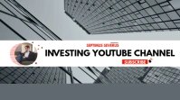 investing youtube channel cover YouTube-Kanal-Coverfoto template