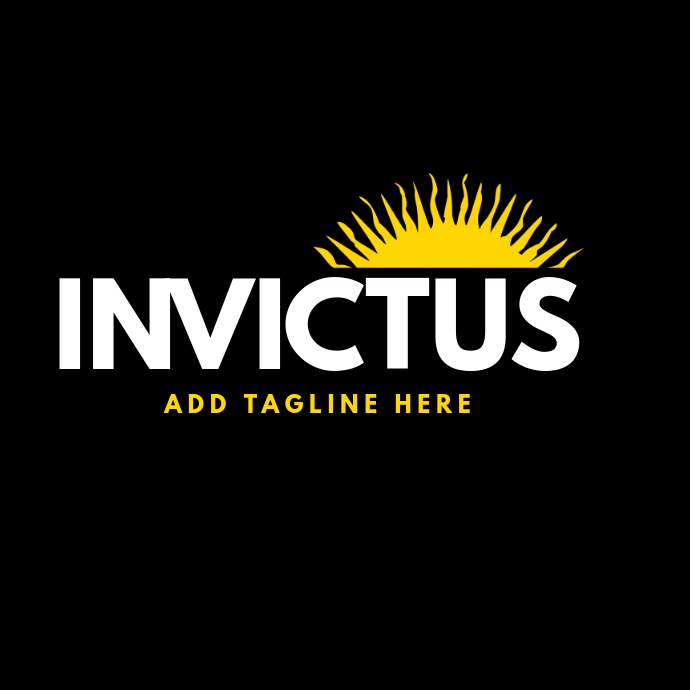 Invictus Simplot Logo Invictus sunrise logo Template | PosterMyWall