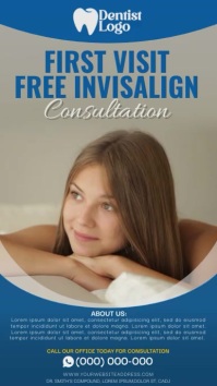 Invisalign Templates Invisalign Consultation - Dentist Template | PosterMyWall