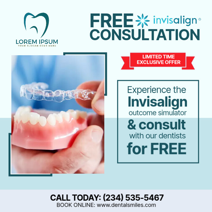 Invisalign Consultation Template | PosterMyWall