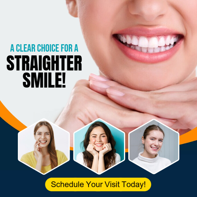 Fall Invisalign Poster Invisalign Promotion Template | PosterMyWall