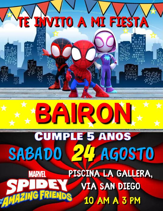 Biglietto Di Compleanno Personalizzato Spiderman - Nipote - Foto 10