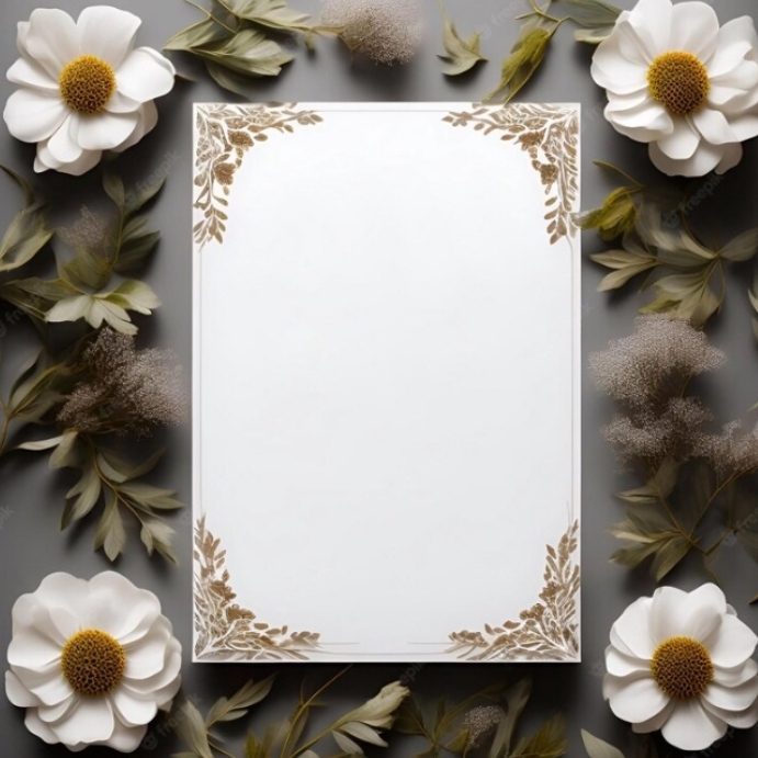 Invitation card background template design | PosterMyWall