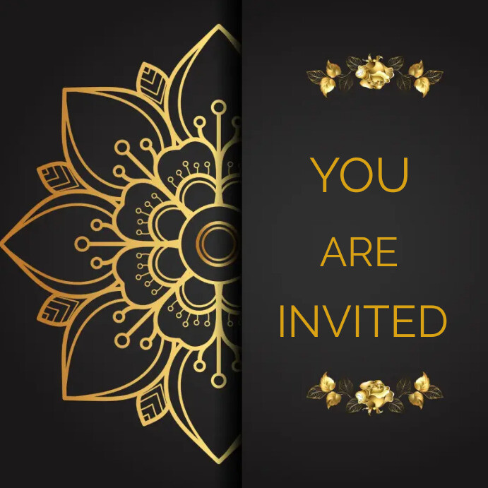 Invitation card Template | PosterMyWall