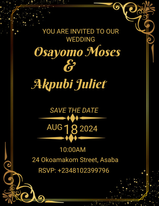 INVITATION CARD Template | PosterMyWall