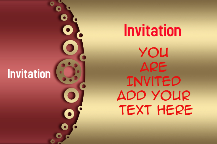 Modele Carte D Invitation Pour Fete Anniversaire Evenements Mariage Postermywall Modele Carte D Invitation Pour Fete Anniversaire Evenements Mariage Postermywall