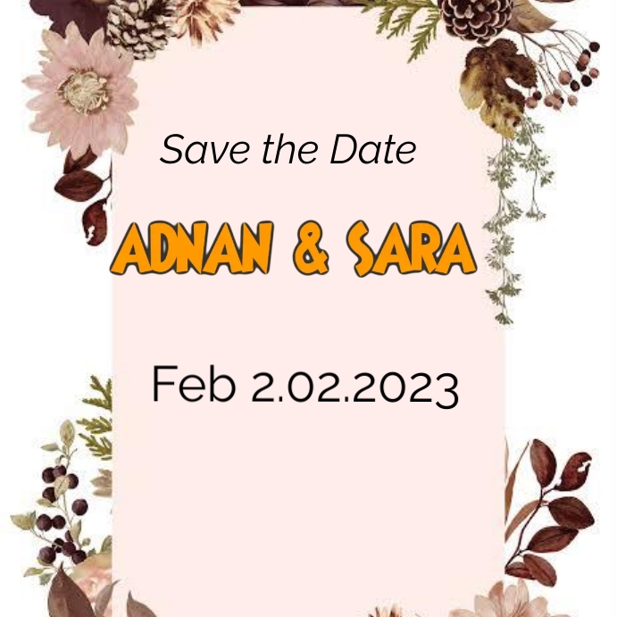 Invitation Card Instagram post Template PosterMyWall