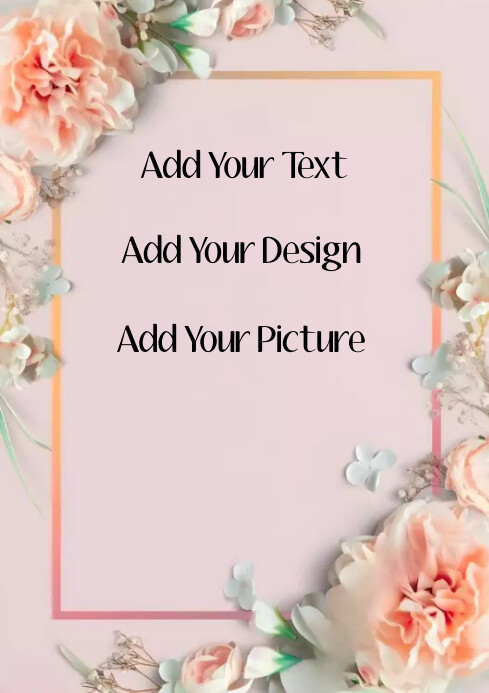 Invitation Card Template PosterMyWall
