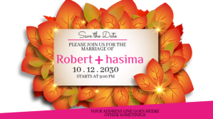 Invitation Card Twitter Post Twitter-opslag template