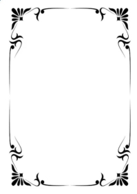 Invitation card/ wedding card templates A4