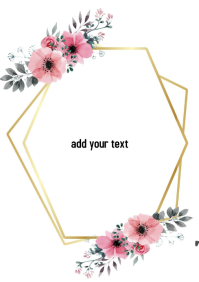 invitation A4 template