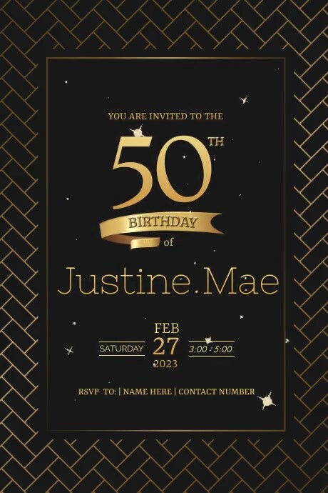 Copy of Invitation PosterMyWall Copy of Invitation PosterMyWall