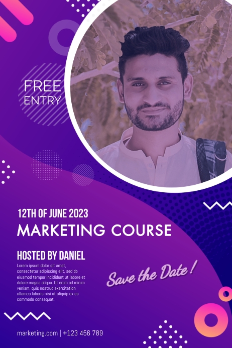 invitation poster design Template | PosterMyWall