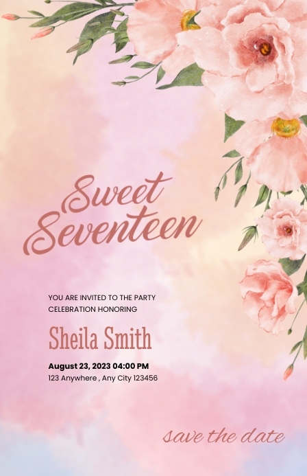 Invitation type 2 Template | PosterMyWall