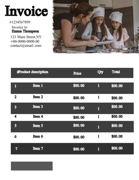 Bill Insert Advertising Example Invoice Ads Template | PosterMyWall