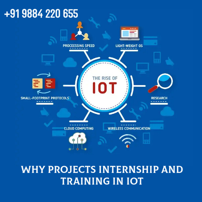 iot, Internet of things Instagram Post template