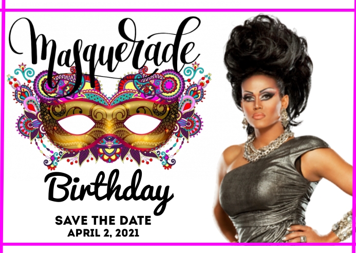 Maskerade Party Event Hintergrund Flyer Vorlage Postermywall
