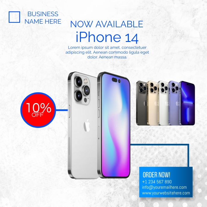 Copy of iphone 14 sale | PosterMyWall