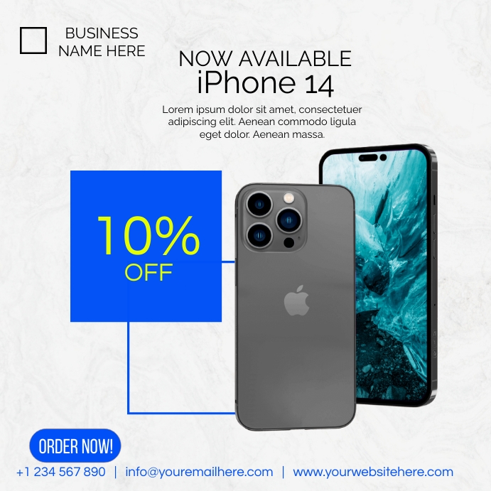 Plantilla de De Venta de Iphone 14 | PosterMyWall